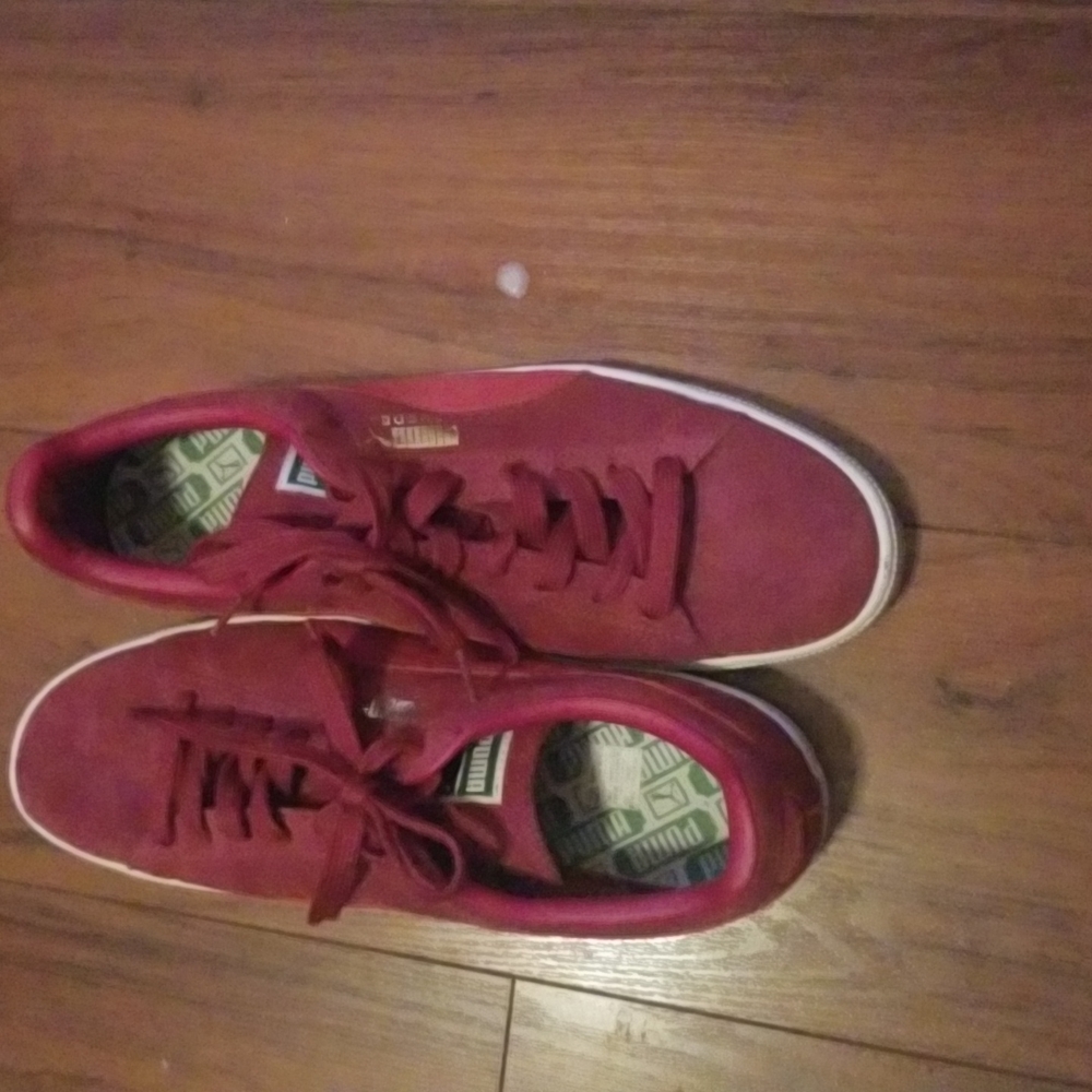 Puma suede snaker size 14 worn a few time but in good condition